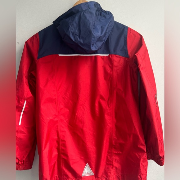 LL BEAN TEK youth size medium (10/12) rain jacket - Picture 2 of 6